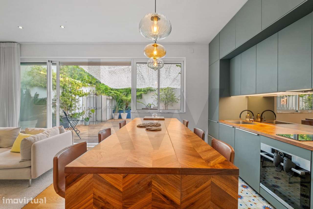 APARTAMENTO T3 NO CENTRO DE LISBOA– RENOVAÇÃO DE 2020 |  100M2 TERRAÇO-9