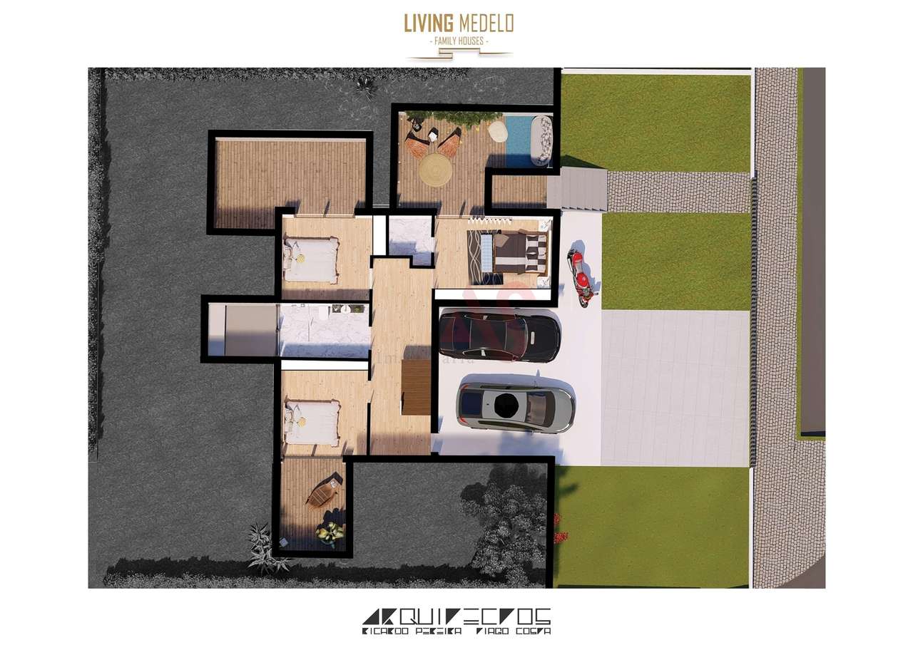 Lote de terreno com projeto aprovado em Medelo, Fafe - Grande imagem: 5/13