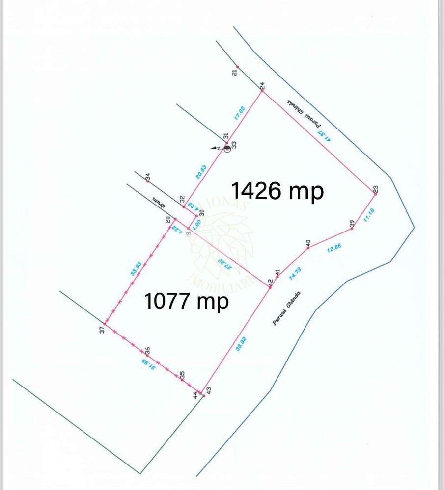 Teren intravilan 1.426 mp -ideal casa P+2- Ghinda - Imagine principală: 2/3