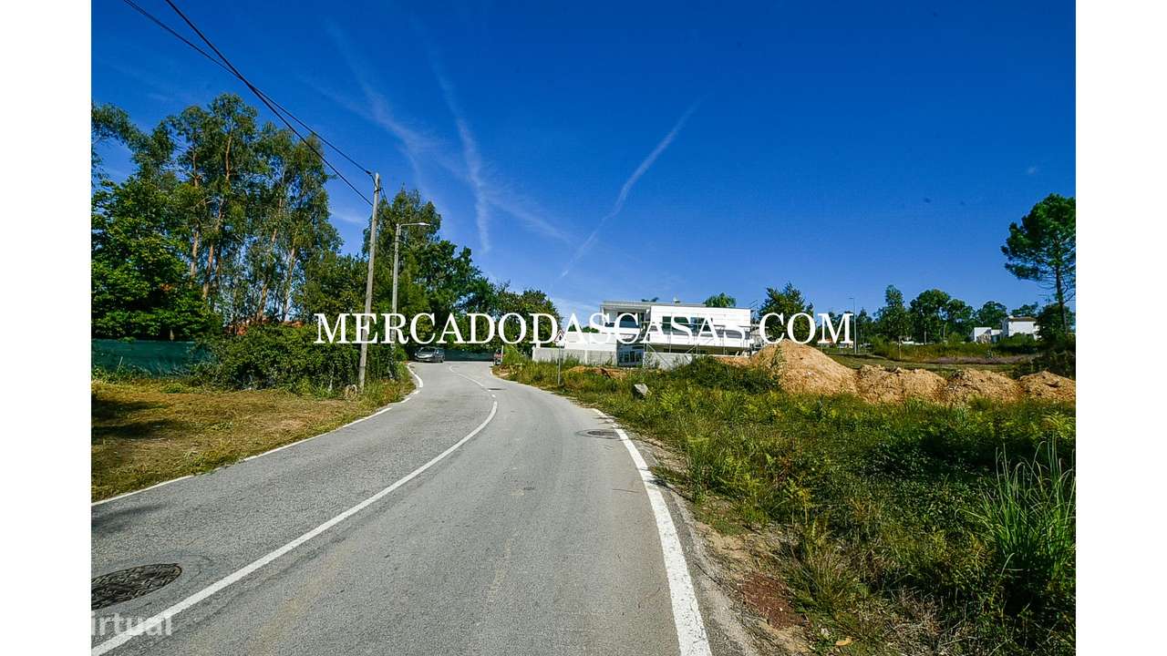 Terreno com viabilidade construtiva, Souto-1