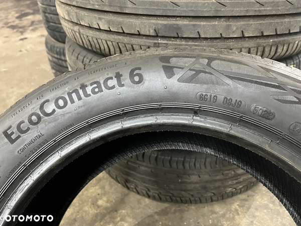 4x Opony Letnie 195/55R16 CONTINENTAL ECOCONTACT 6 NOWE DEMO 22r Promocja!! - 4