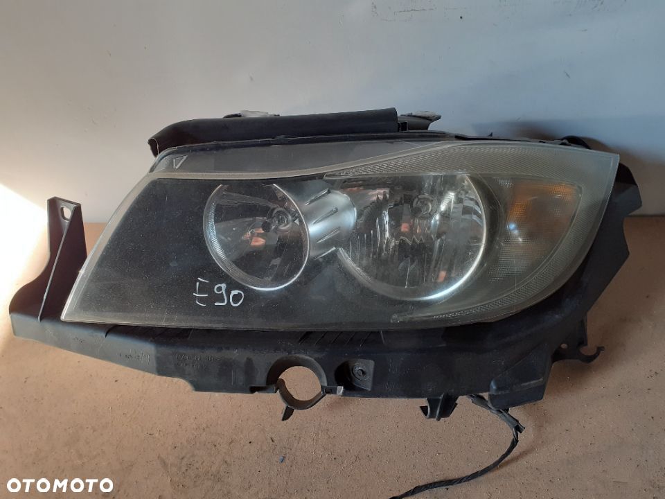 LAMPA PRZÓD PRZEDNIA LEWA BMW E90 ORYGINAŁ WYSYŁKA! - 1