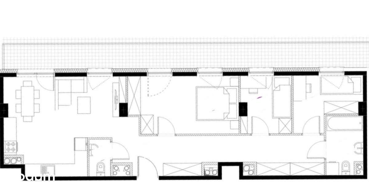 4-pokoje z 20m² tarasem | Południowe | Słoneczne - Pełny obrazek: 5/5
