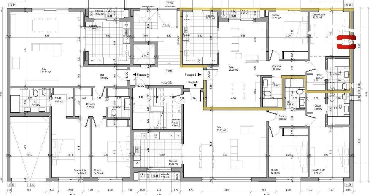 Incrivel Apartamento T2 com Varanda, e Arrecadação-18
