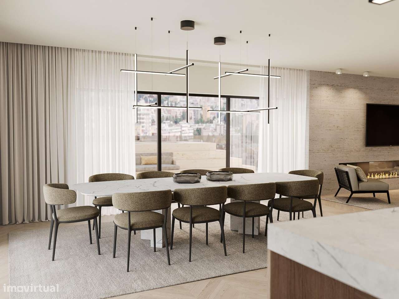 T3 Contemporâneo com 137 m2 em Fraião, Braga-0