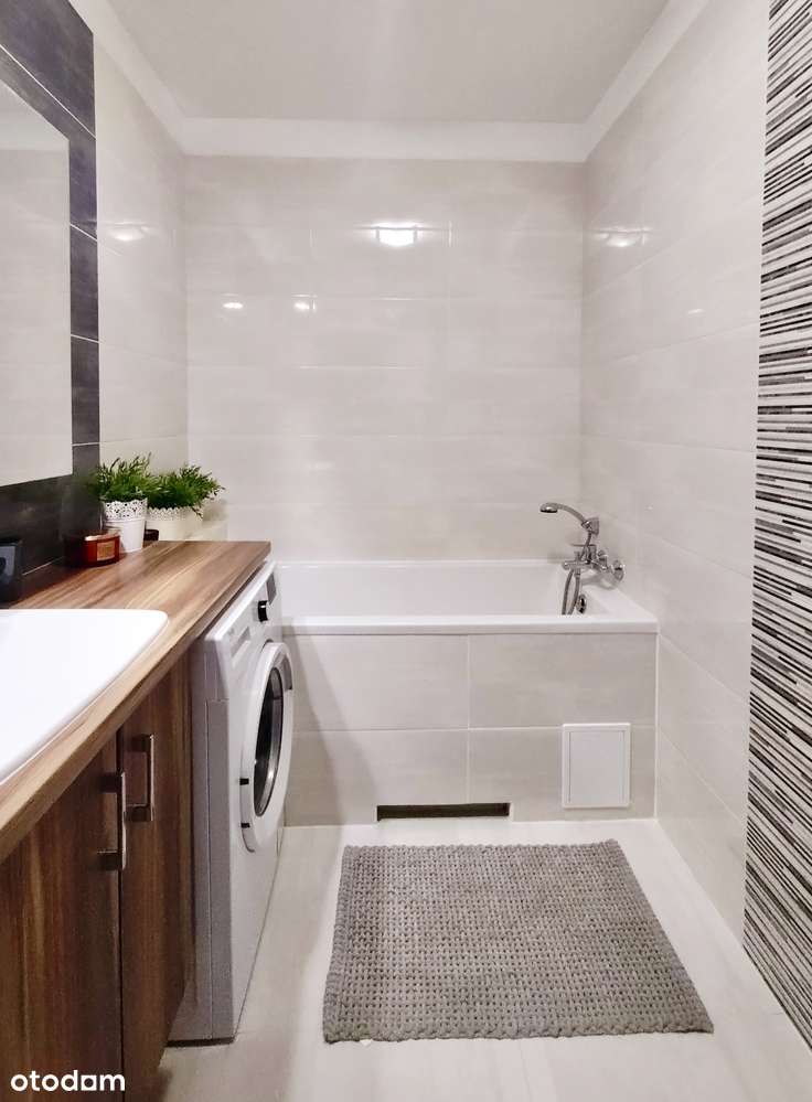 Dwupokojowe mieszkanie odnowione i umeblowane. Garaż i duży balkon. - Pełny obrazek: 5/7