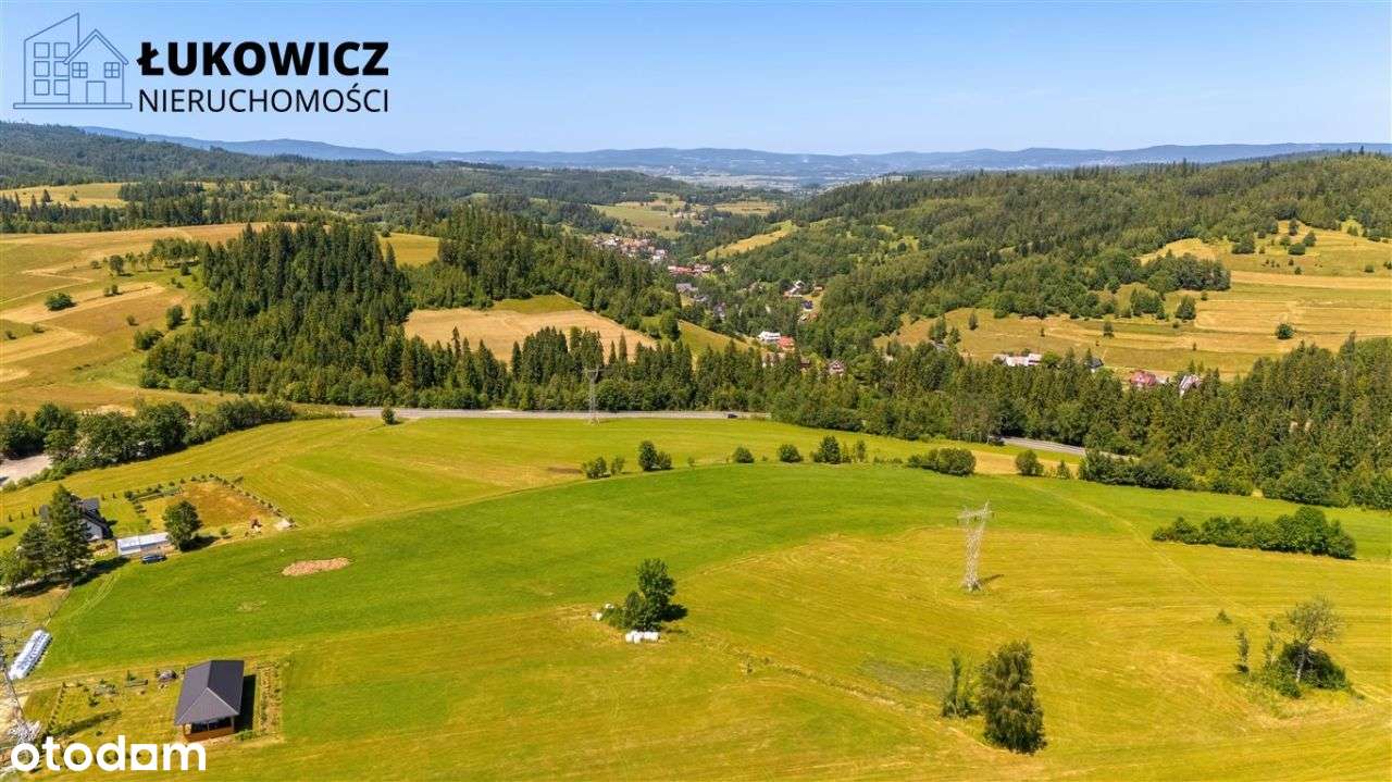 Kompleks działek z lasem oraz widokiem na góry!-15