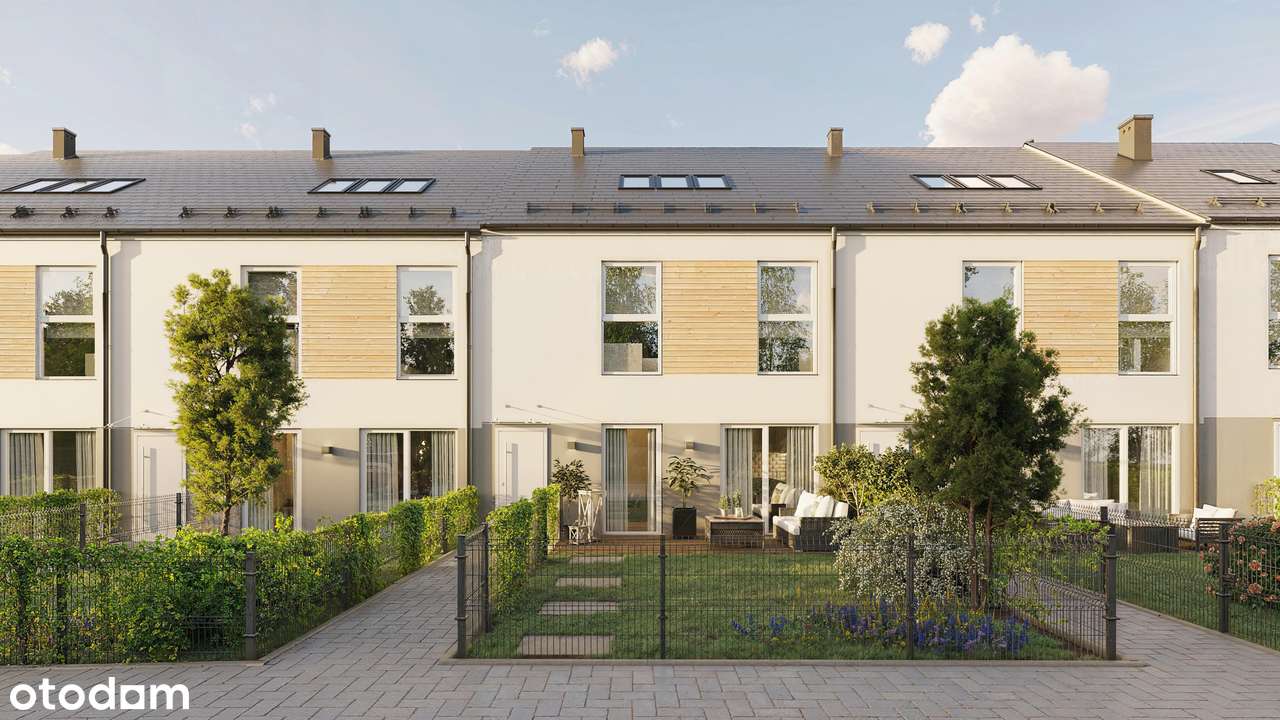 Swoje Scandi – Dom w zabudowie szeregowej - Karwiany/Komorowice - Pełny obrazek: 4/11