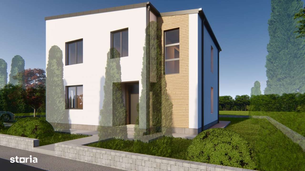 600 mp teren! 120 mp utili! CANALIZARE! Vila 4 camere, Valea Lupului - Imagine principală: 1/11