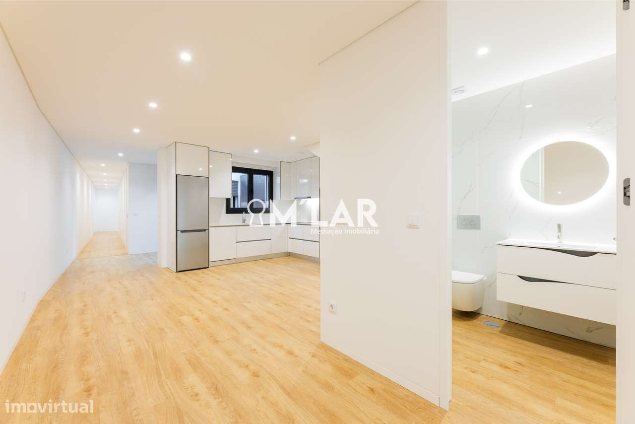 Apartamento T3 com piscina, Novo, no Centro de Vila Verde-11