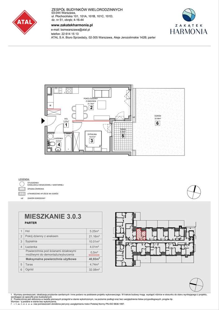 2-pokojowe mieszkanie 40m2 + ogródek Bezpośrednio - Pełny obrazek: 2/8
