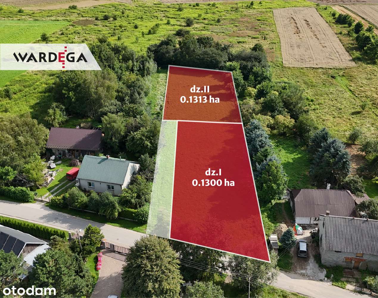 Działka budowlana 13 a (dz. I) – Wola Batorska - Pełny obrazek: 4/7