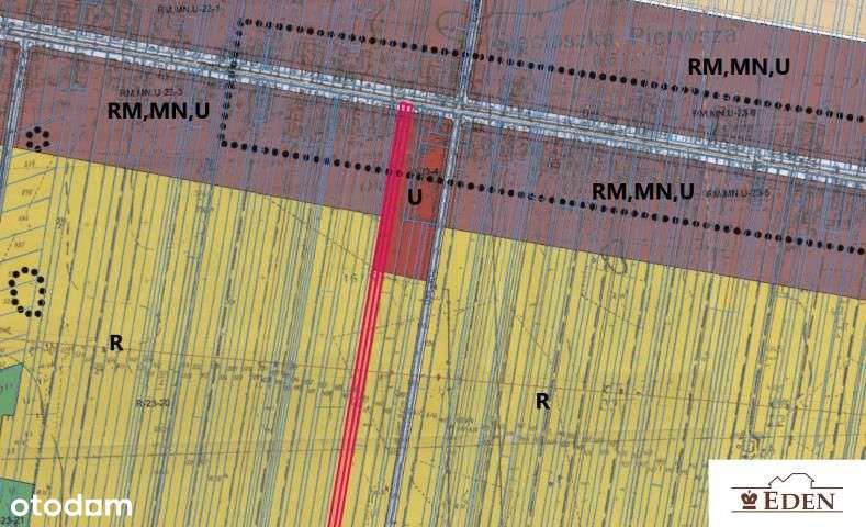 Działka 2,12 ha przy DK76 w Sięciaszcze I pod Łukowem. - Pełny obrazek: 4/5