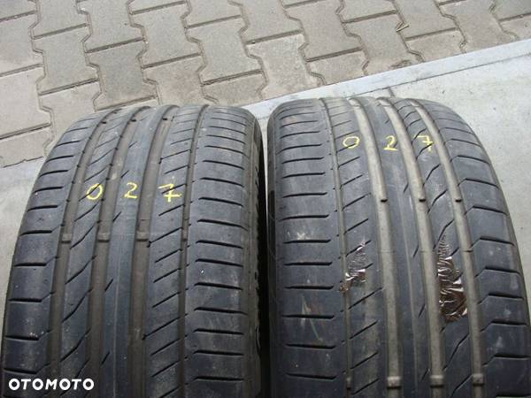 2x Continental ContiSportContact 5P 255/40 R21 XL //o27 - 1