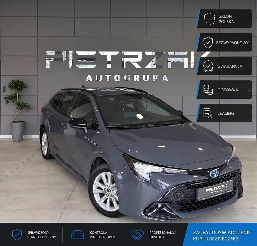 Toyota Corolla Hybrid Kombi Salon Polska FV23% GOTÓWKA LEASING