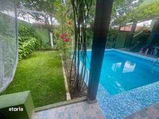 Casa individuala D+P+1+M cu piscina 6 cam.Util 350mp.Teren 347mp