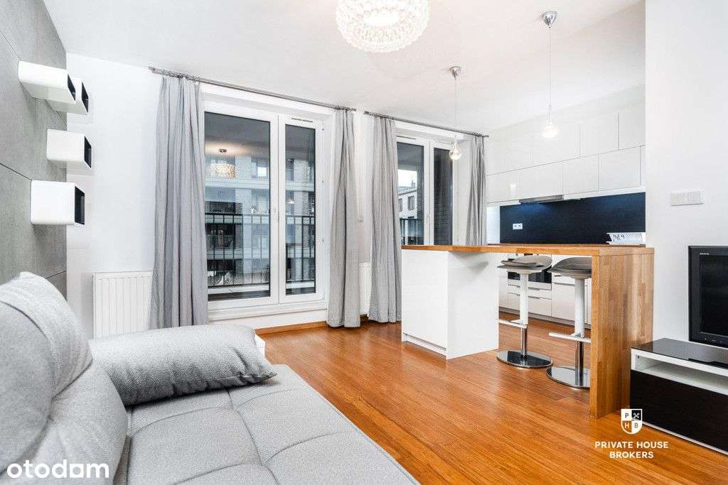 Nadwiślańska 11 Designerska Kawalerka z Balkonem - Pełny obrazek: 5/20