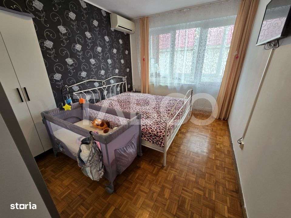 Apartament 2 camere de vanzare mobilat cu balcon in Terezian Sibiu - Imagine principală: 3/14