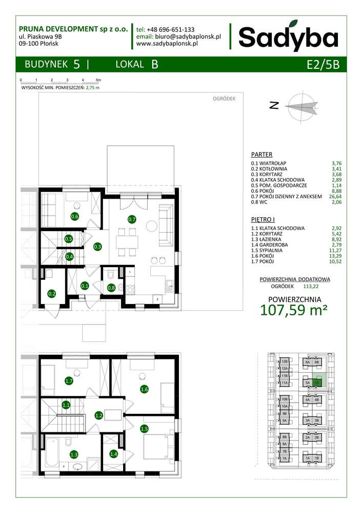 Osiedle Sadyba | dom 5-pok. | E2/5B - Pełny obrazek: 2/9