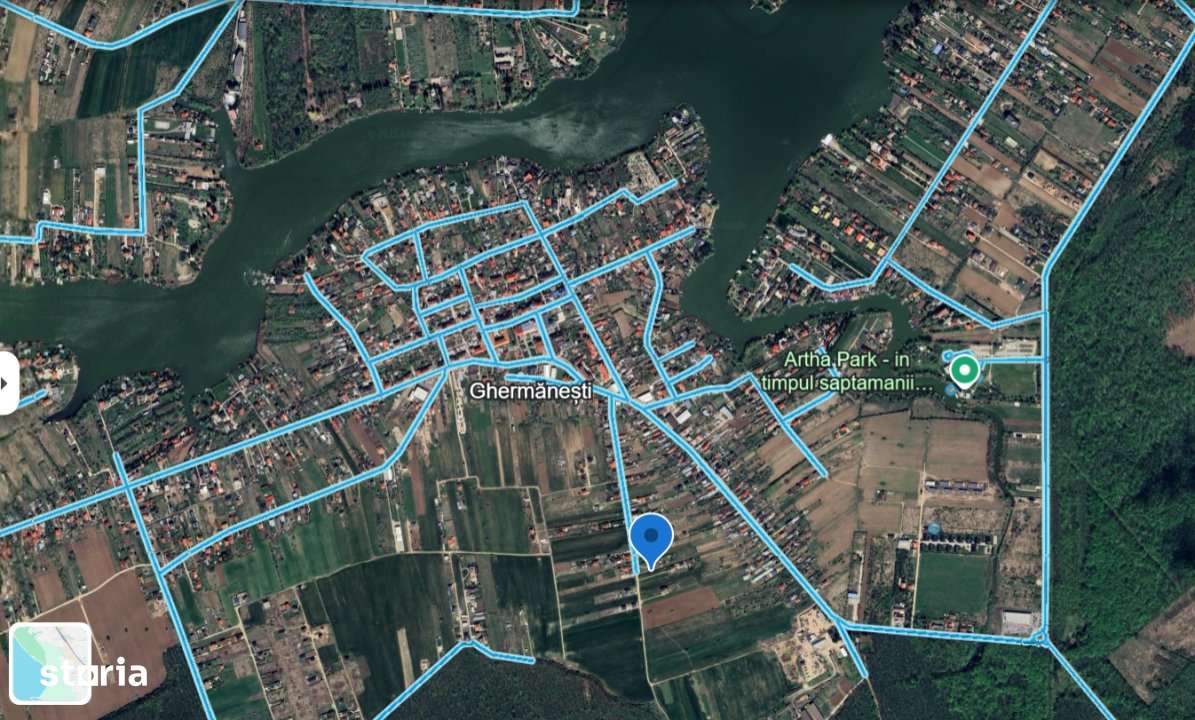 Terenuri de vanzare Snagov, Ghermanesti pentru casa cu utilitati - Imagine principală: 4/6