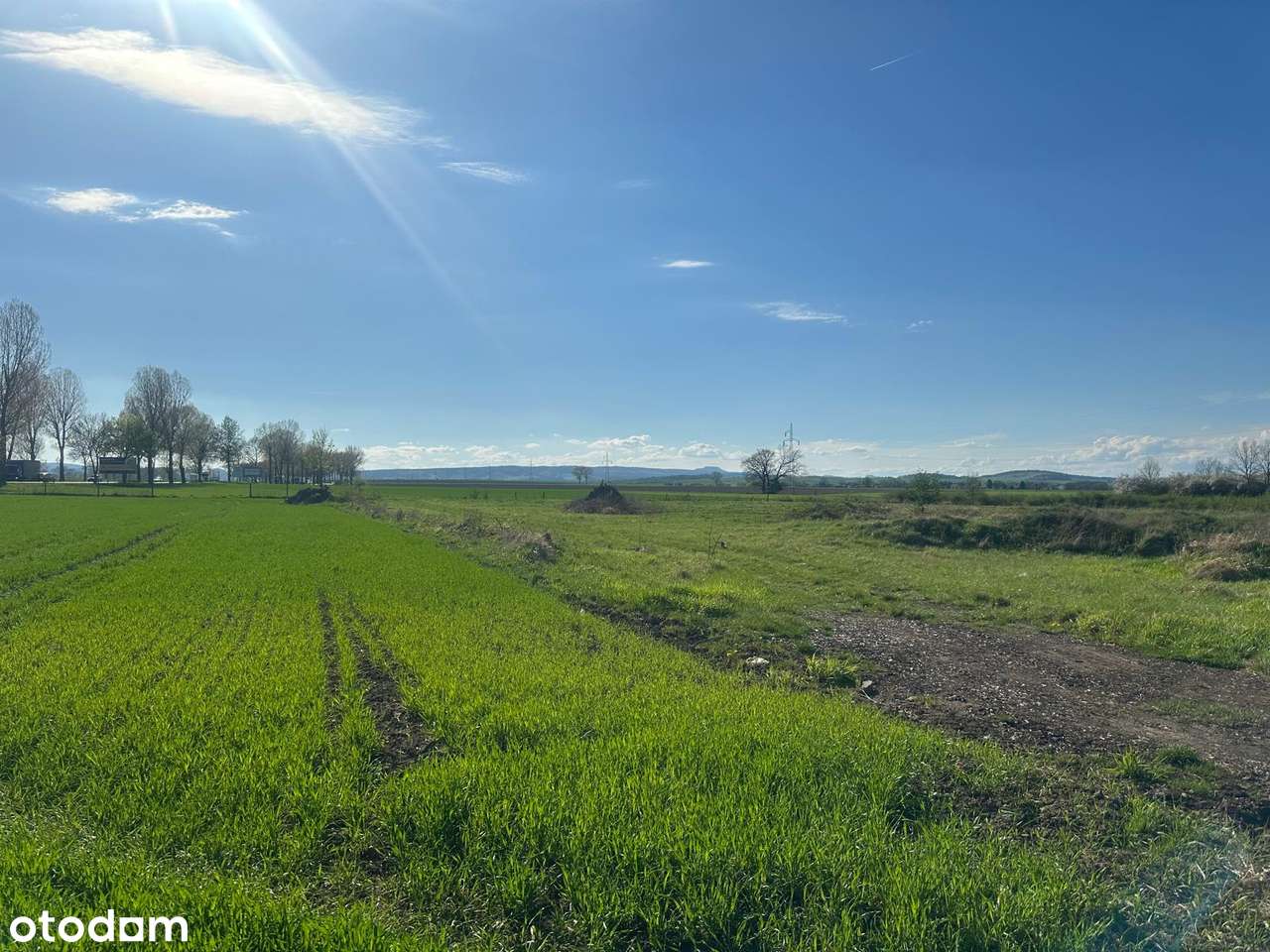 Działki  z wydanymi warunkami zabudowy/widok na góry!/S8-2