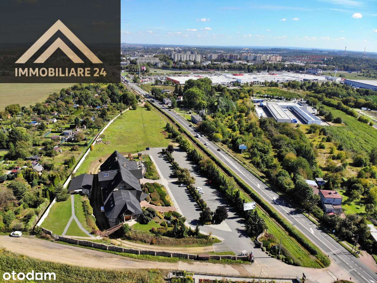 Grunt inwestycyjny 2ha z obiektem hotelowo-restauracyjnym S1/DK94-7