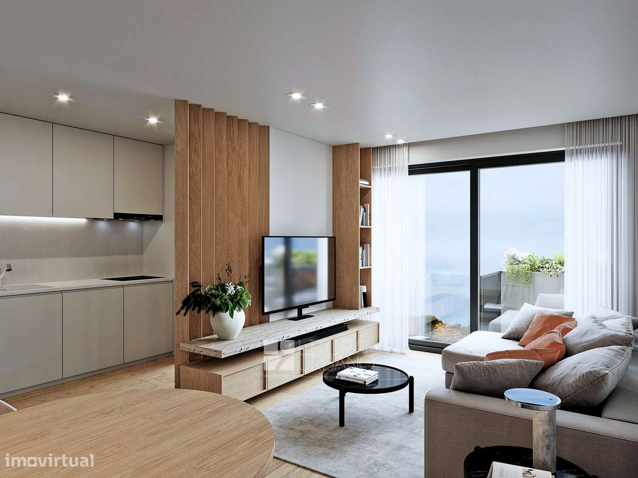 Apartamento T1 com garagem e varanda em Guifões, Matosinhos.-6