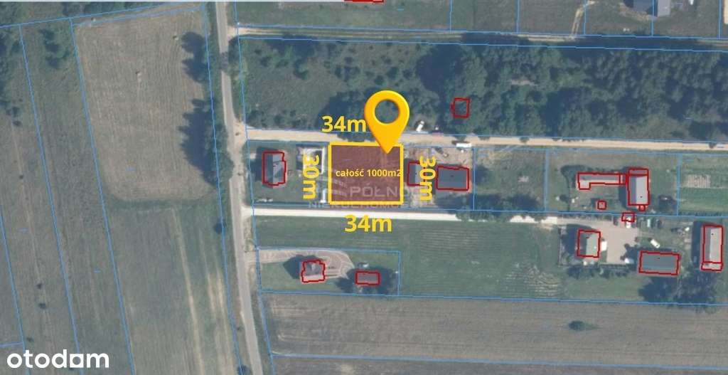 Działka budowlana Ul Topolowa Czosnówka - Pełny obrazek: 5/6