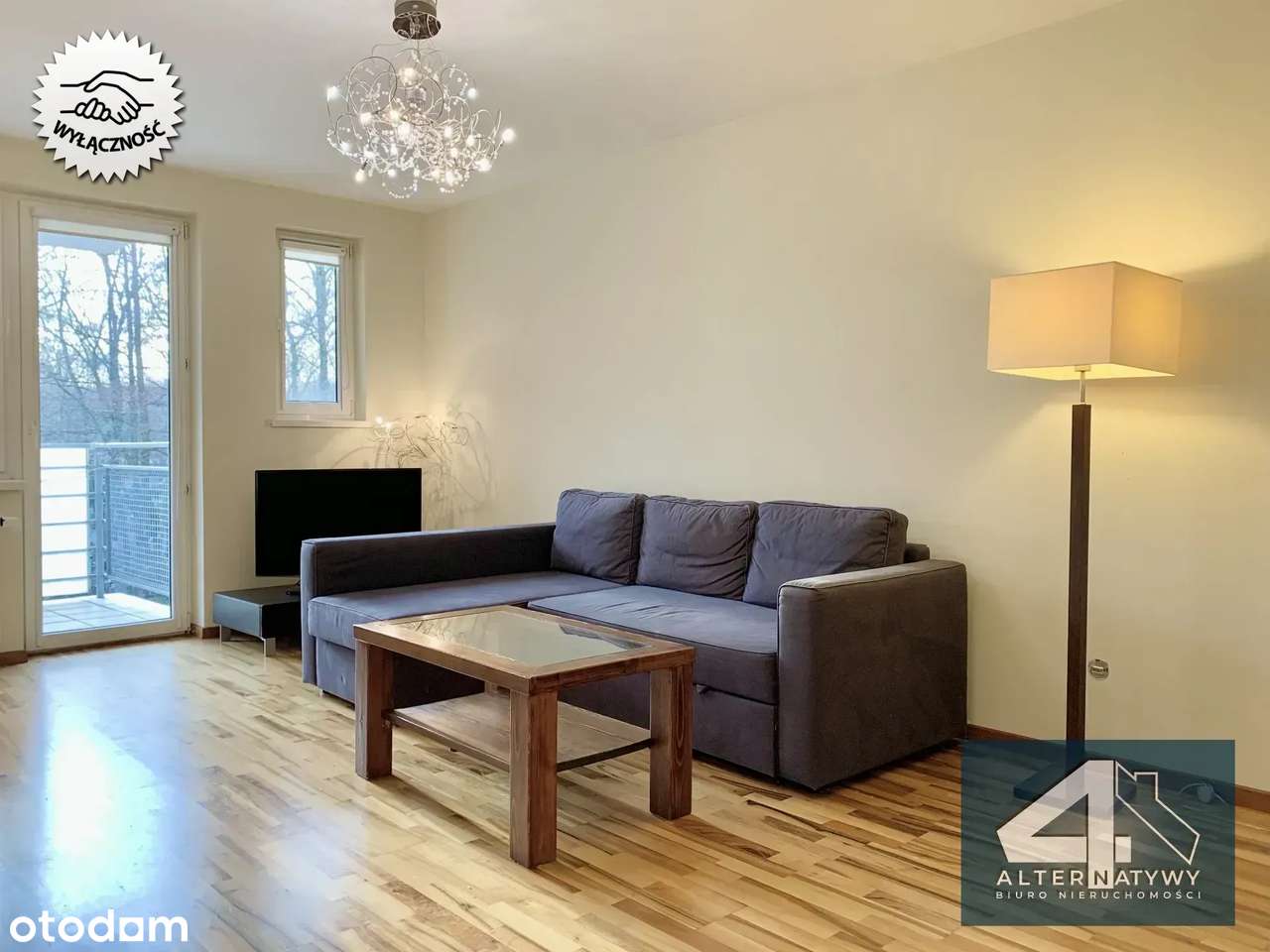 Ruczaj - duży balkon z widokiem na zieleń - Pełny obrazek: 3/20