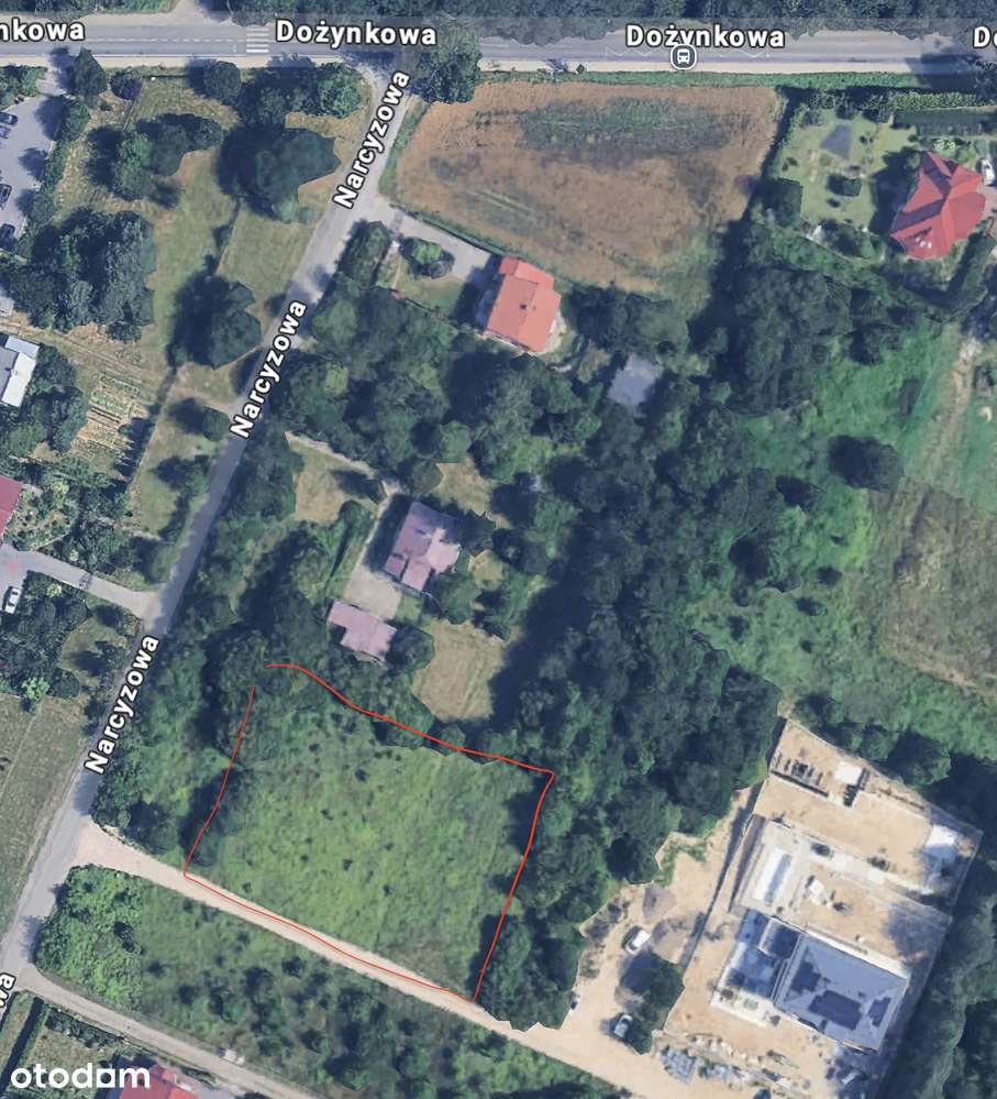 Na sprzedaż działka budowlana – Lublin, ul. Narcyzowa