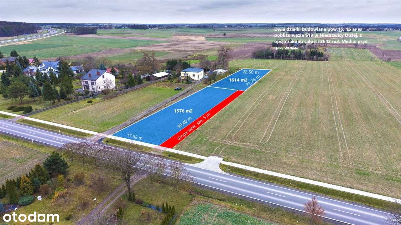 Działki przy Bychawskiej, zab.mieszkaniowa/usługi-0