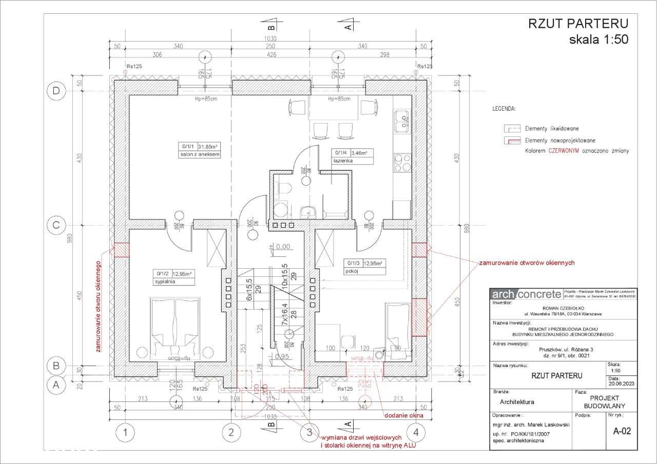 Dom Wolnostojący z Potencjałem w Pruszakowie - Pełny obrazek: 4/8