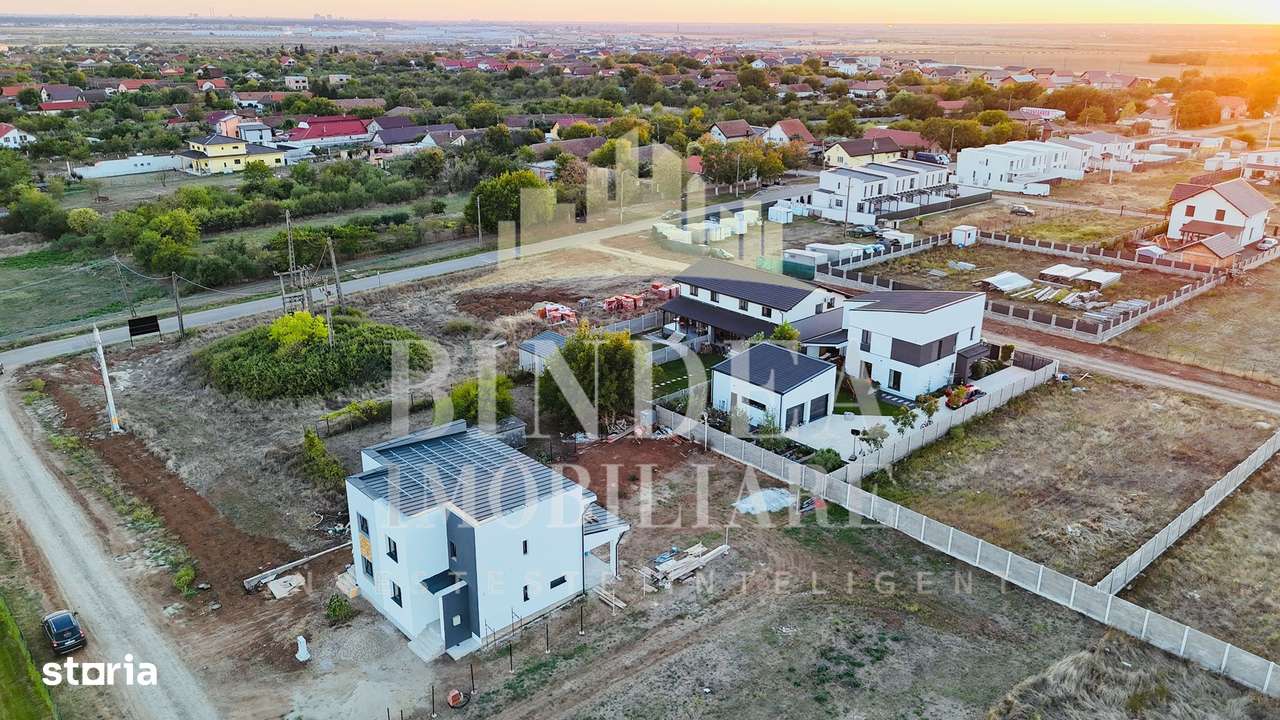 Duplex modern 3 dormitoare, 3 bai, pompa caldura - Giarmata-5