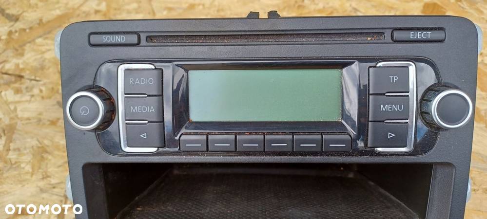 RADIO CD MP3 FABRYCZNE VW GOLF V PLUS 5M0035156A - 2