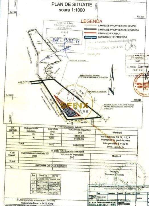 Teren de vanzare  pe malul Lacului Corbeanca - Imagine principală: 3/7