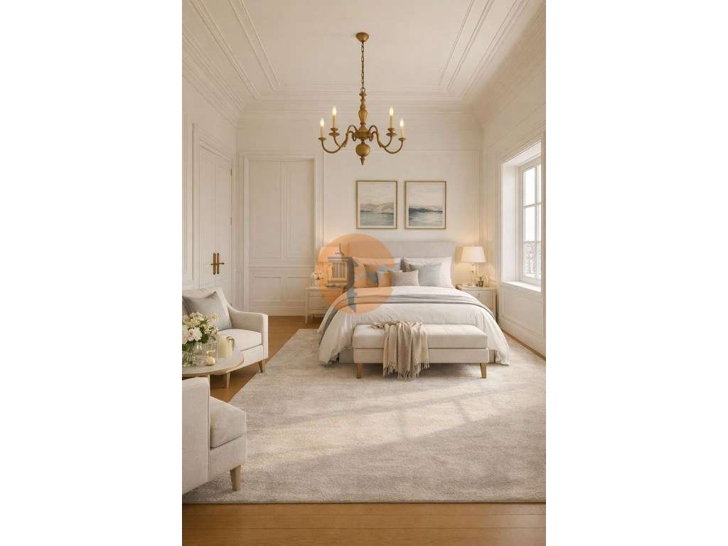 Encantador apartamento T2 com 89 m2 em um edifício Pombalino de gra...-22