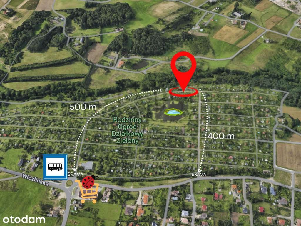 Działka ROD Zielony z domkiem, zadbana-14