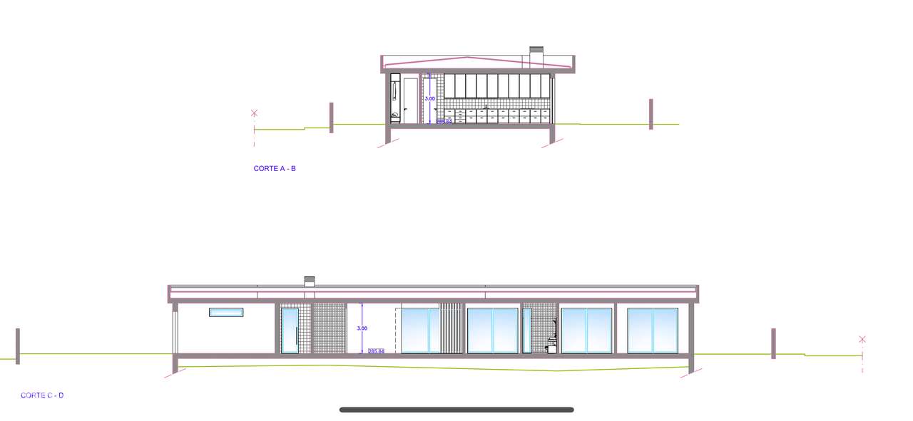 Terreno com Projeto Aprovado para Moradia Térrea com Piscina – Baltar - Grande imagem: 5/15