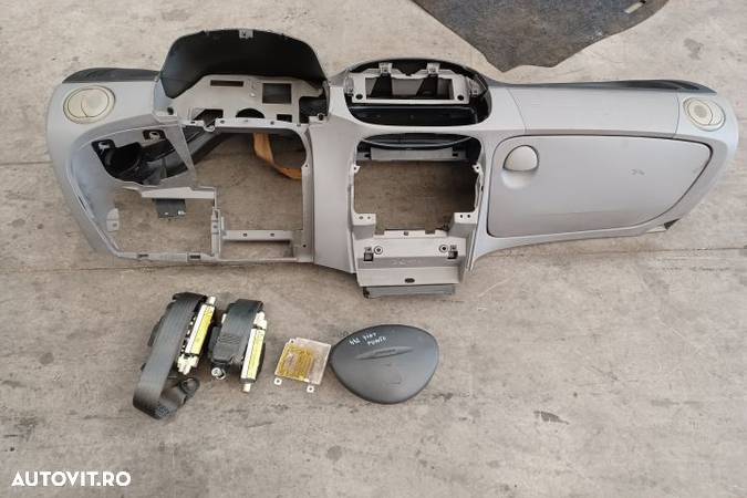 Kit airbag cu plansa de bord CENTURI + AIRBAG VOLAN + MODUL AIRBAG Fiat Punto 2  [din 1999 pana  20 - 1