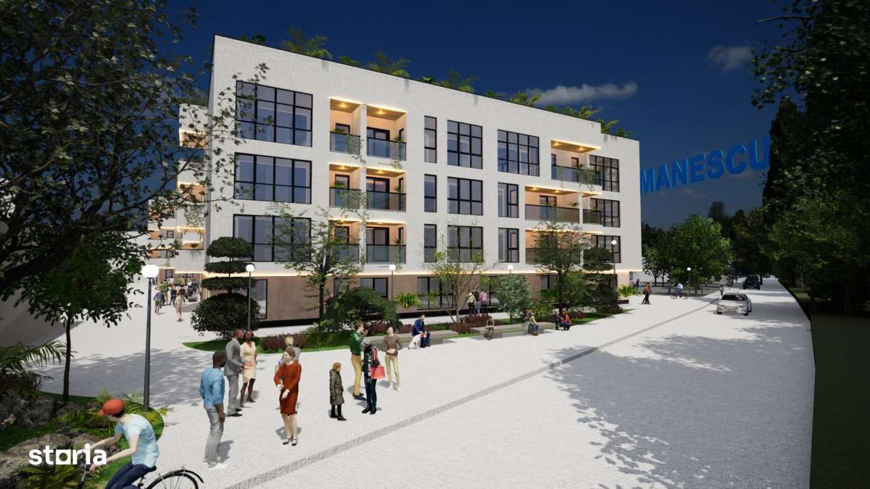 Apartament 2 camere, open-space, 67,05mp, 1 Mai, zona Parc Nicolae Rom - Imagine principală: 4/5