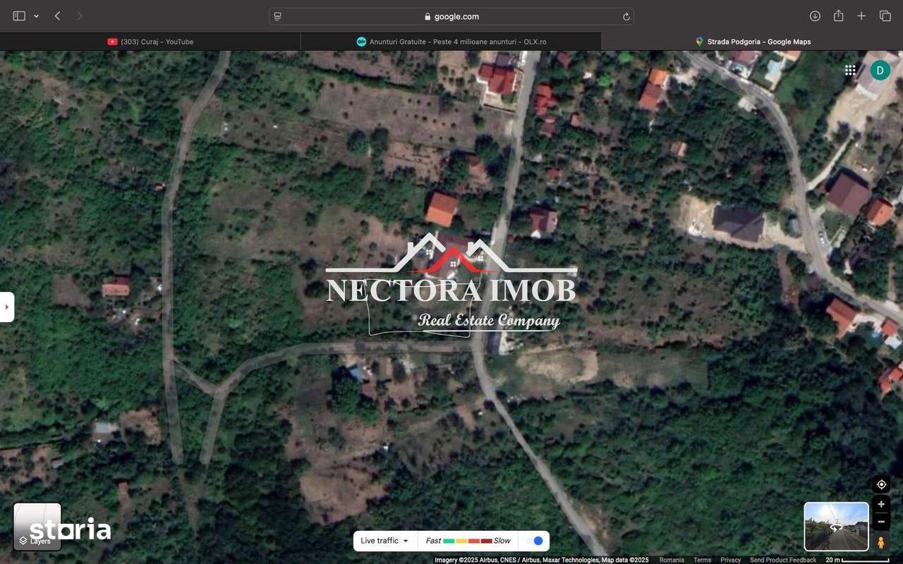 Teren INTRAVILAN Zona Podgoria Oradea, 950 mp, dublu front, PUZ etc - Imagine principală: 4/5