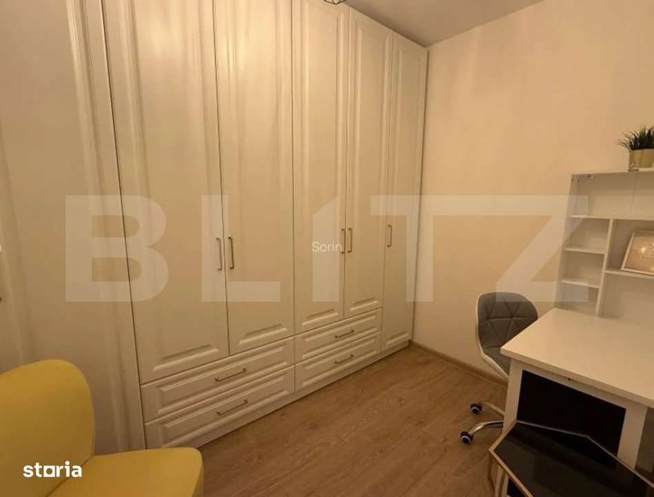 Apartament cu 2 camere + birou mobilat si utilat complet, 56 mp, Braso - Imagine principală: 1/7