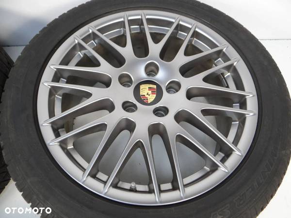 7P5601025AH KOMPLET ORYGINALNYCH ALUFELG R20 9J ET57 5x130 PORSCHE CAYENNE - 7