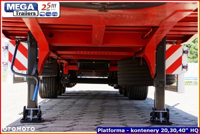 Inny Naczepa platforma H=950 mm MEGA Trailers, budowlana 13.60 m !. - 40