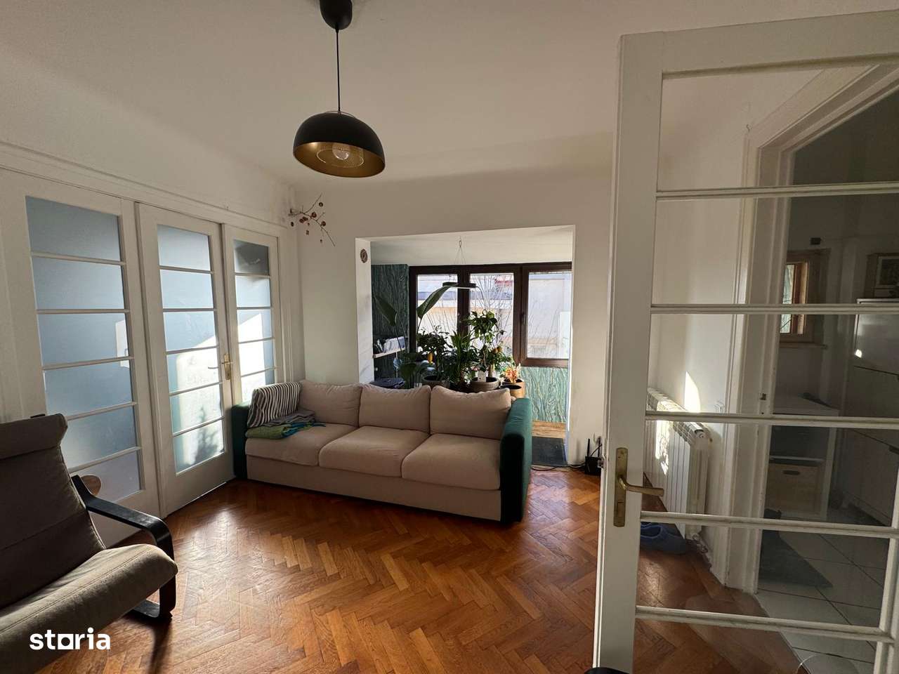 Vanzare apartament trei camere mobilat/utilat renovat Cotroceni metrou-0