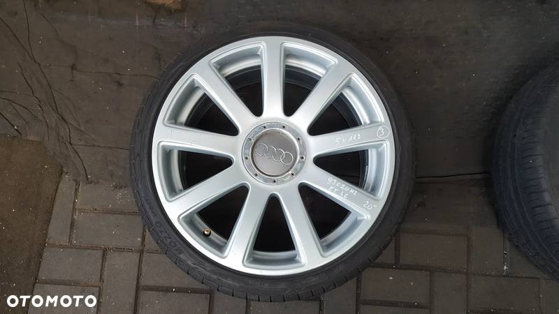 4E0  601 025 AF KOŁA FELGI 5X112 9Jx20 CALE ET46  AUDI A8D3 + OPONY 2x255/40R20 2x 245/40R20 LATO - 9