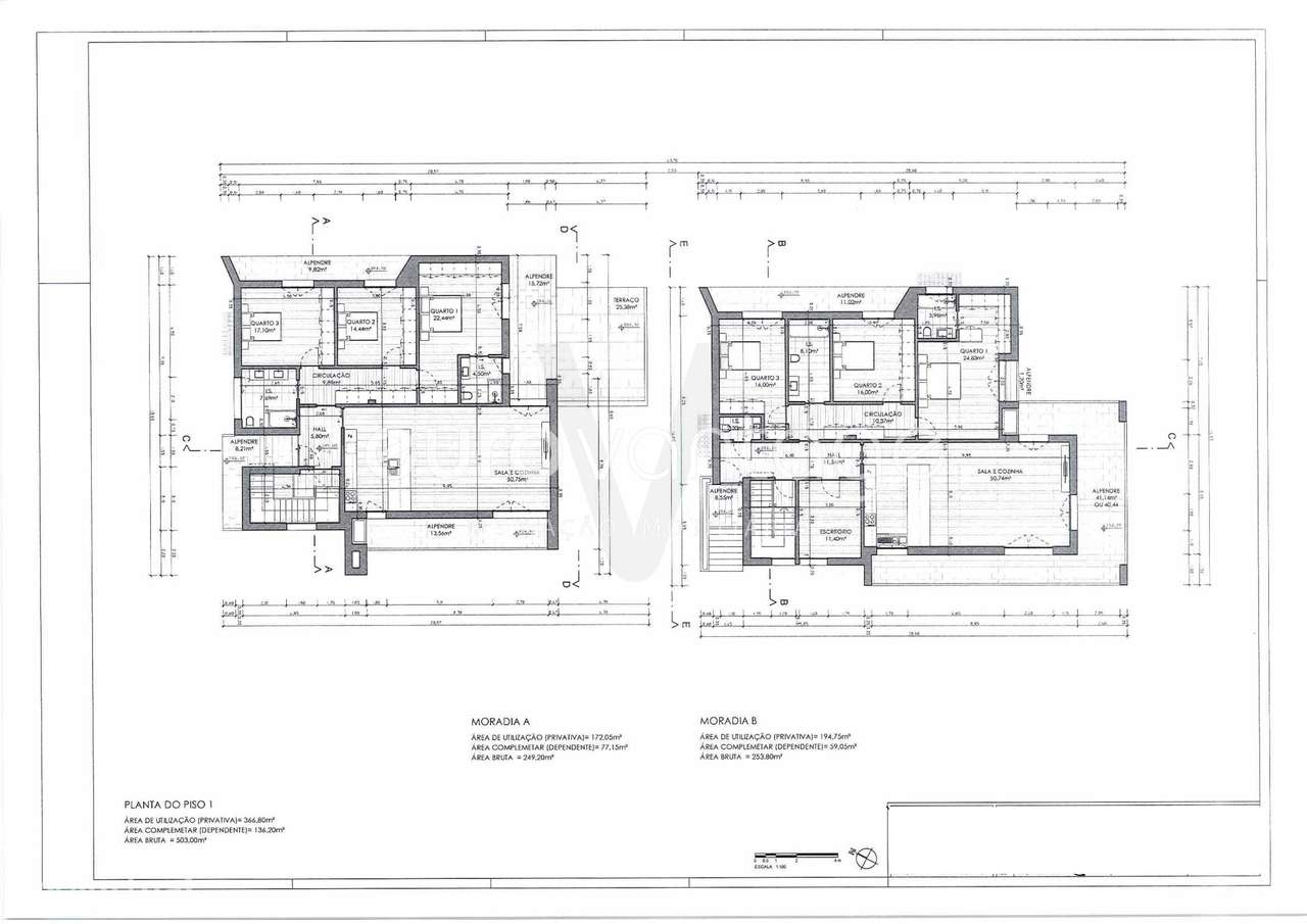 Terreno Urbano com Projeto Aprovado para 2 Moradias – A 10 Minutos... - Grande imagem: 3/6