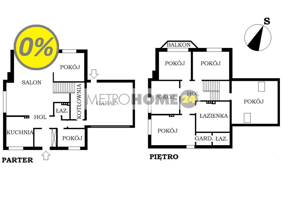 0% Prowizji .Bardzo ładny, piętrowy dom w zabudowie bliźniaczej Zawady-19