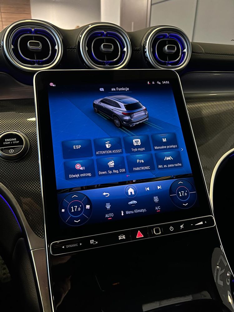 Mercedes-benz Glc AMG 4MATIC SUV Salon Polska FV23%