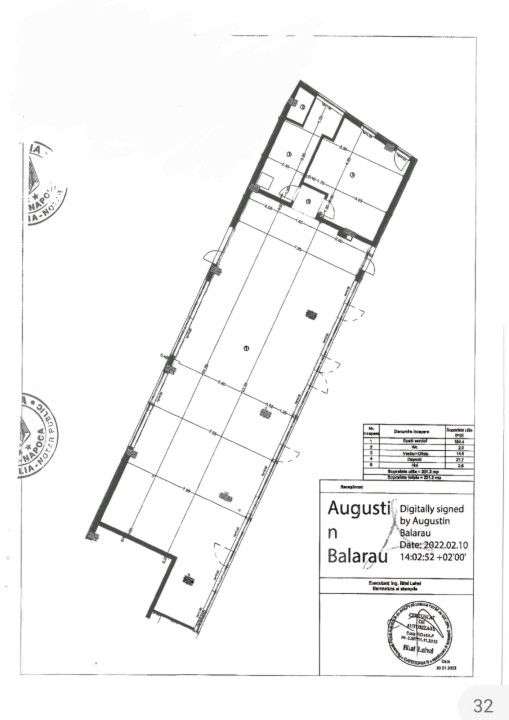 Spatiu comercial de vanzare 230mp preluare chiriasi ctr pe 8 ani Dambu - Imagine principală: 3/3